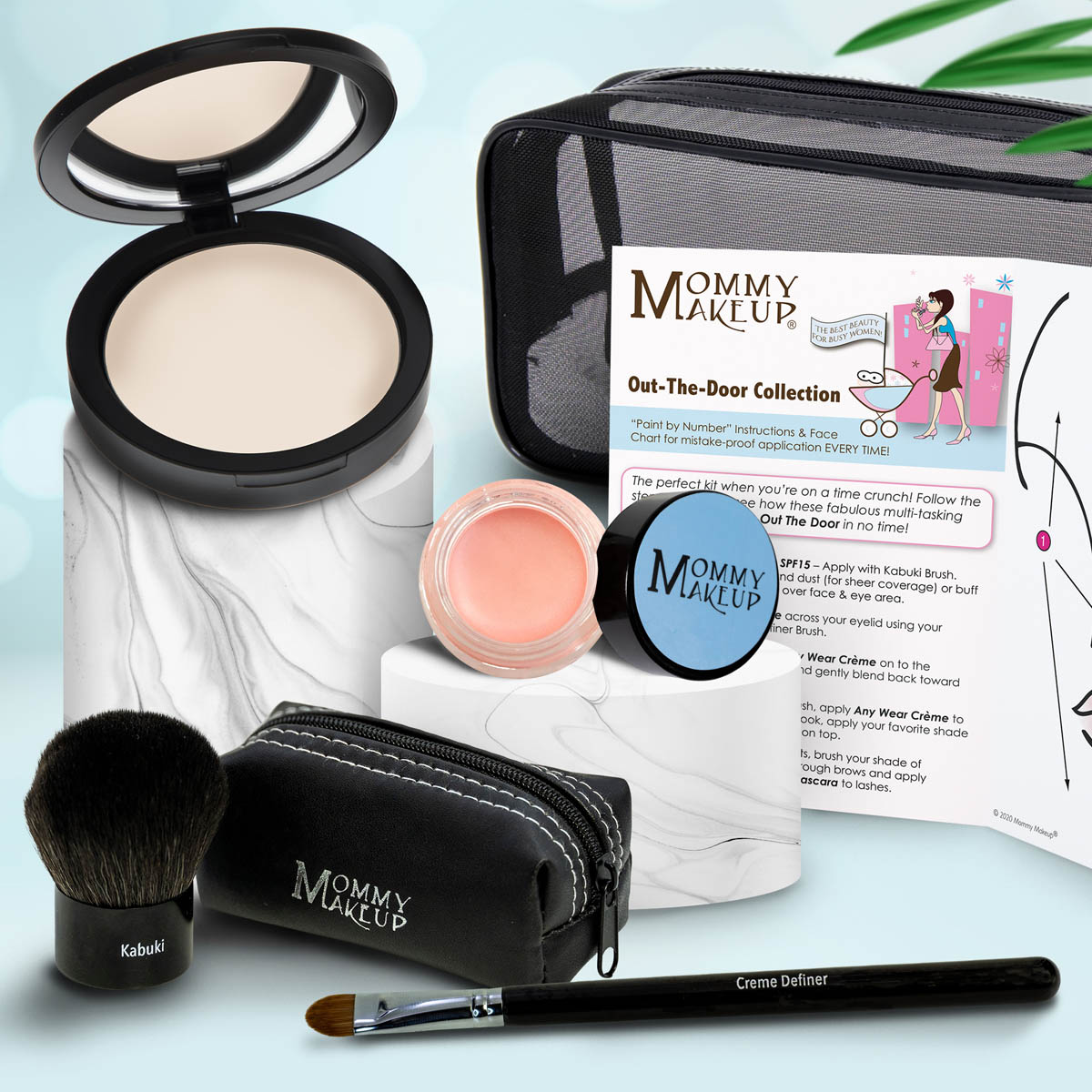 Out The Door Collection | Travel-friendly, Multi-tasking,Talc-free Makeup Set