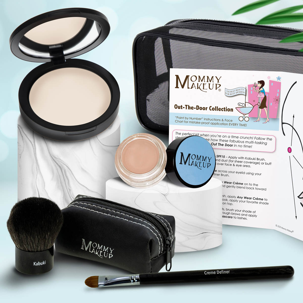 Out The Door Collection | Travel-friendly, Multi-tasking,Talc-free Makeup Set