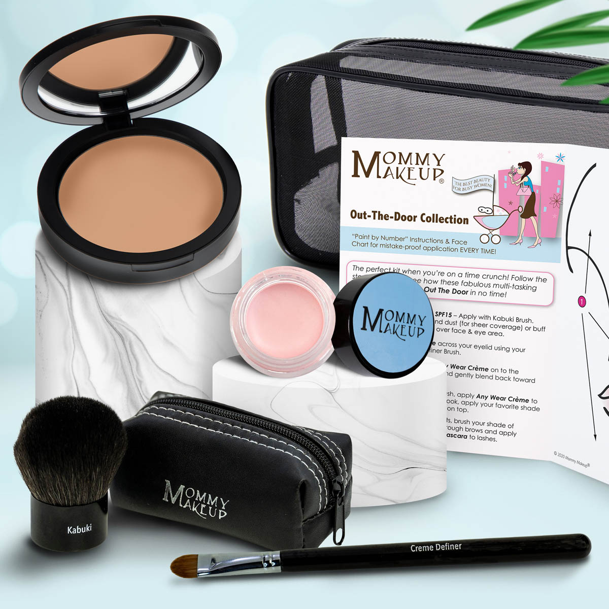 Out The Door Collection | Travel-friendly, Multi-tasking,Talc-free Makeup Set