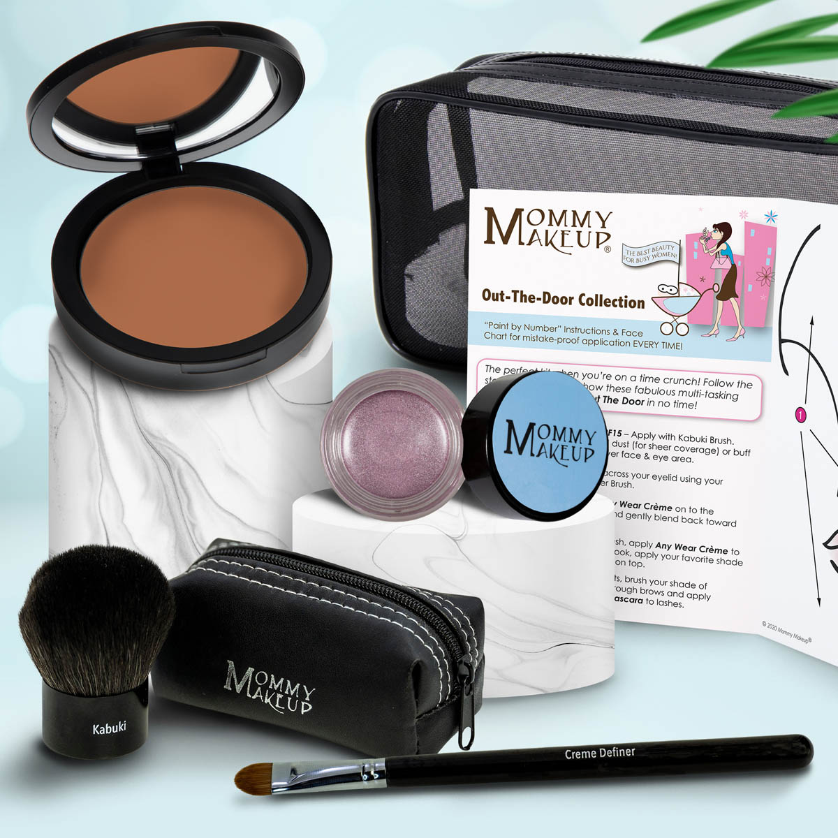 Out The Door Collection | Travel-friendly, Multi-tasking,Talc-free Makeup Set