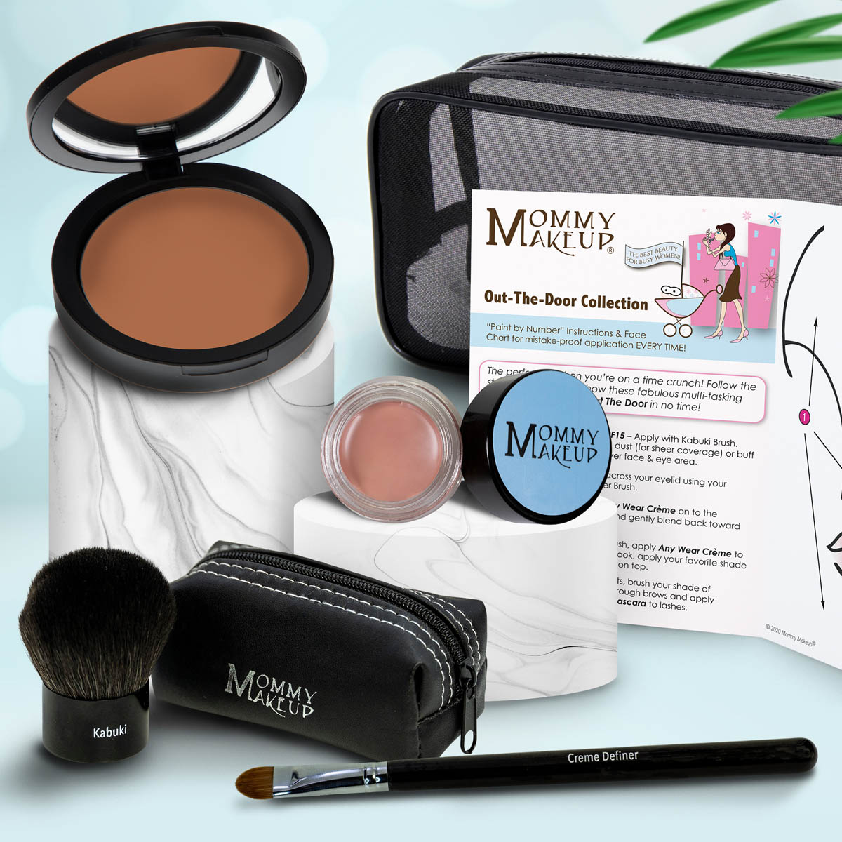 Out The Door Collection | Travel-friendly, Multi-tasking,Talc-free Makeup Set